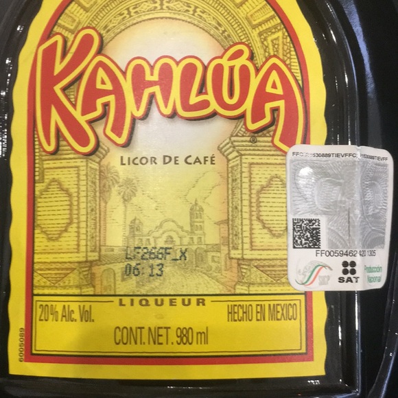 Vintage Kahlua Bottle Tiki Man- Aztec/Mexico Heritage Edition - EMPTY 980ml. - Picture 14 of 15